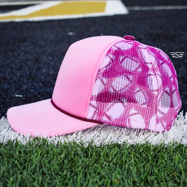 Flying S Company - Wholesale Trucker Hat - Unisex - Football Magna Pony™ Mesh Foam Trucker Hat3