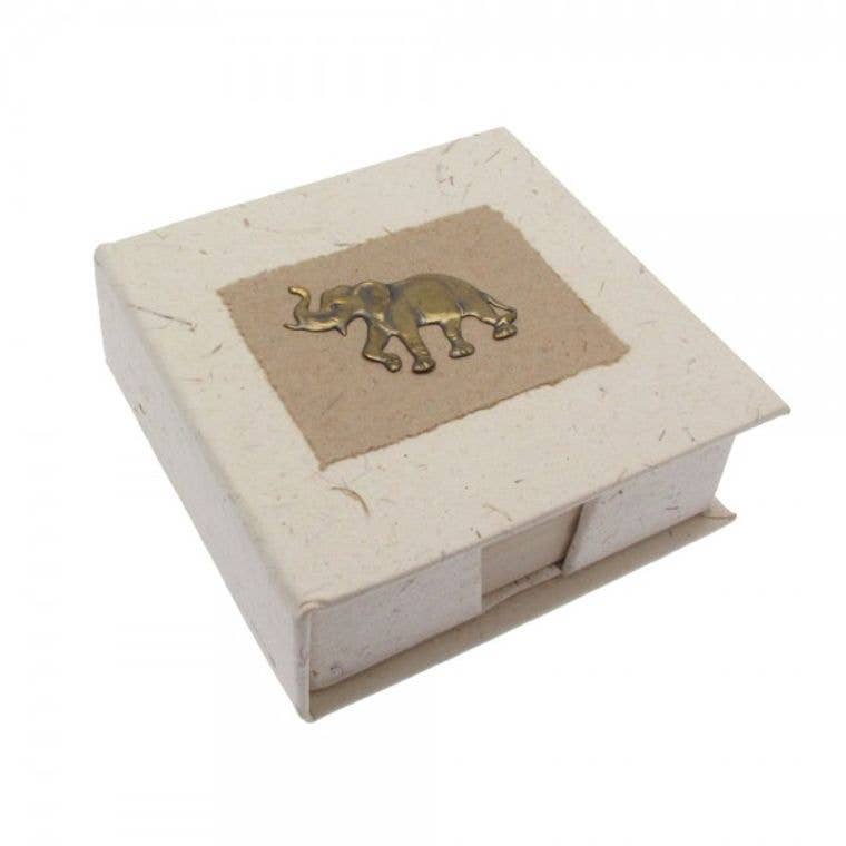 The Paper High Gift Company Limited - Wholesale Stationery/Notecard Set - Handmade Elephant Dung Paper Note Holder2