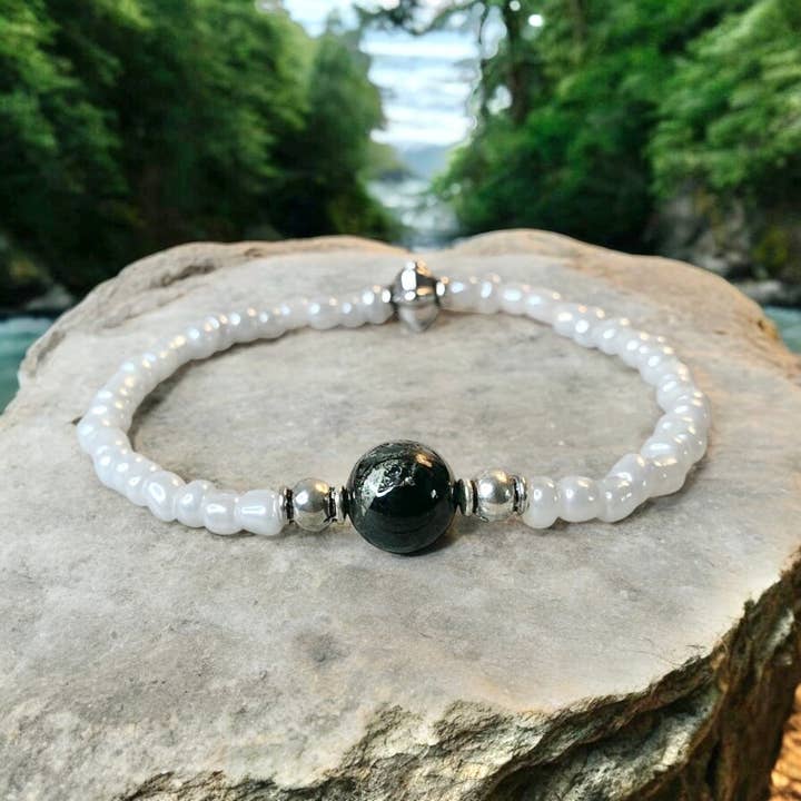 Tourmaline Bracelet- For Protection & Grounding for wholesale by Mindful Intentions®