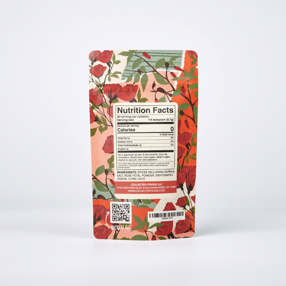Collected Foods - Wholesale Dried Spice Mix - Gourmet Rose Harissa Blend - Chef Blended - Small Batch1