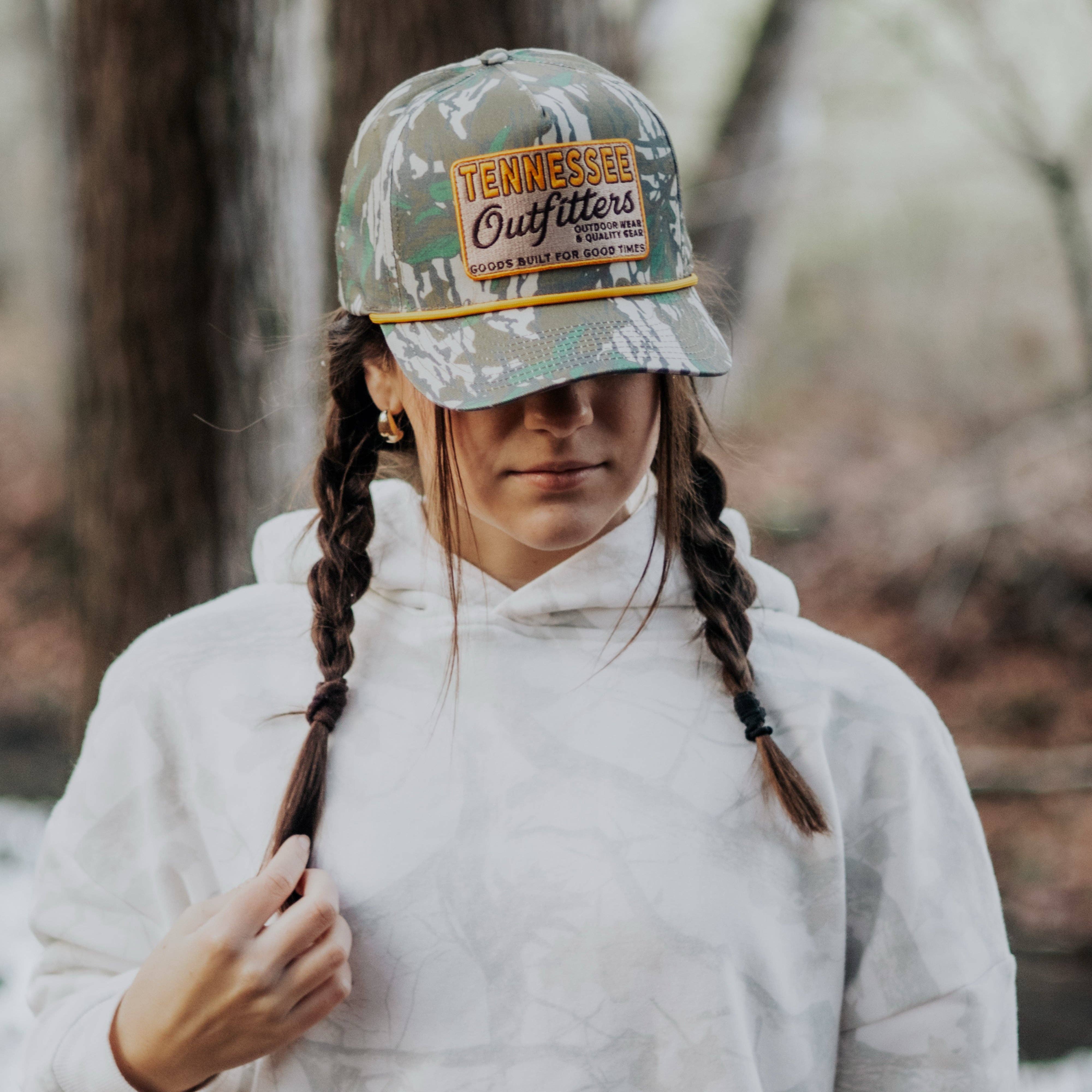 Tennessee Outfitters - Wholesale Baseball cap – Unisex - Hideout Hat in Oak & Green Leaf Camo4
