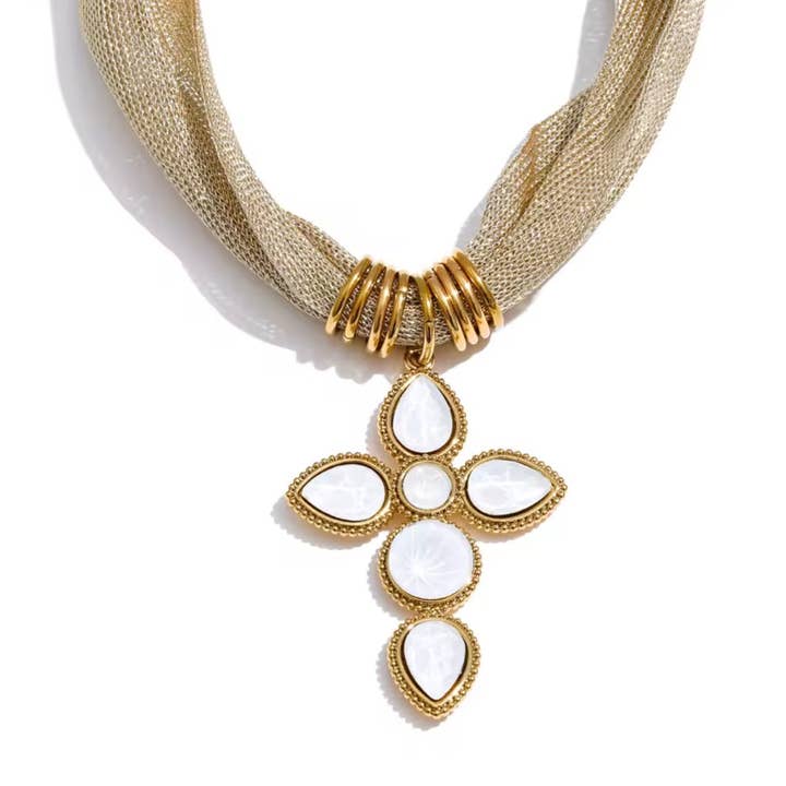 Goddess Cross Necklaces for wholesale by Animira Jewels