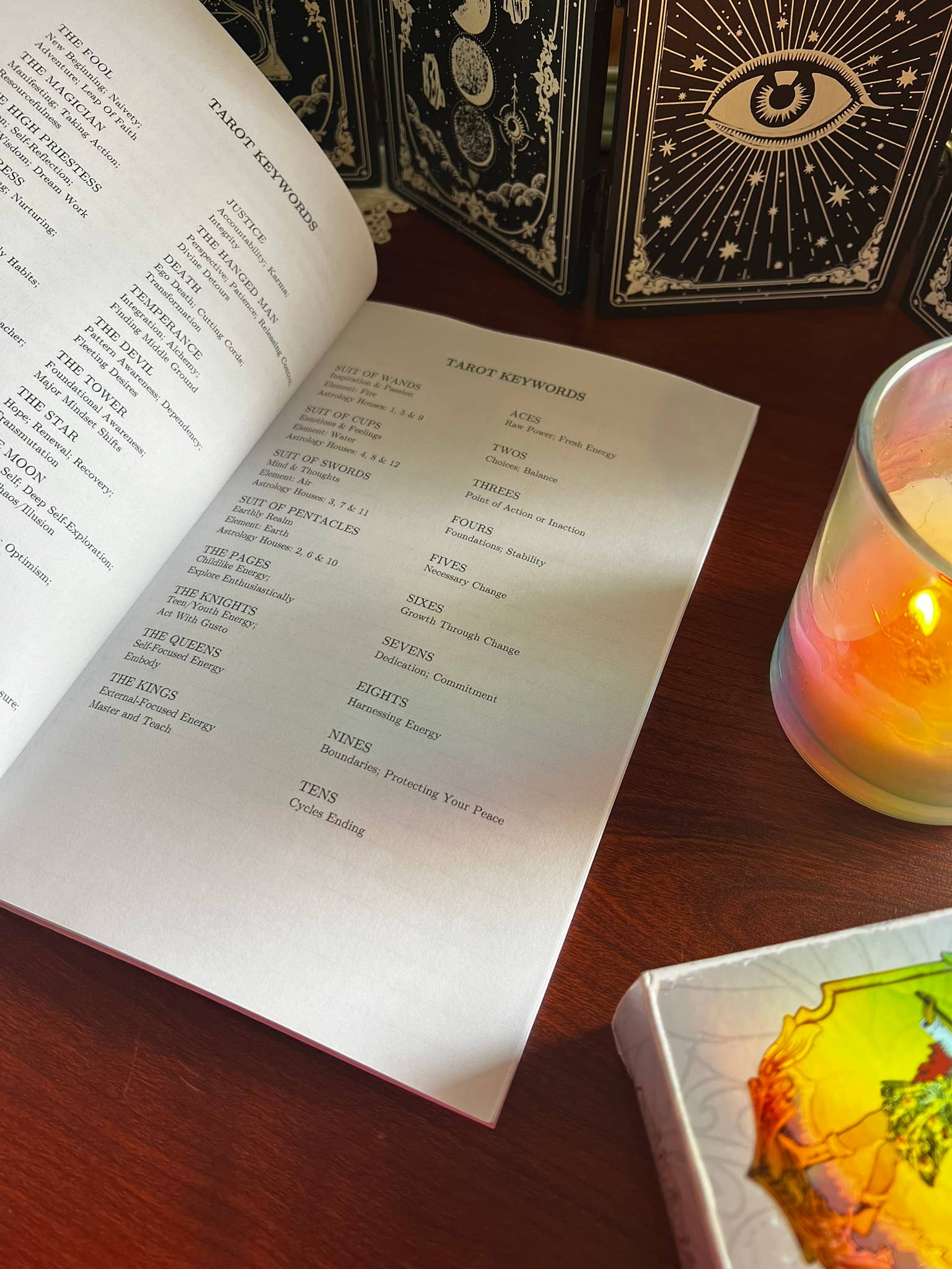 Leah Jones Marcus - Vente Journal intime - Sortez de votre tête : Journal de Tarot3