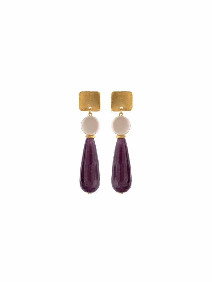 Boucles d'oreilles Phoebe pour la vente par Sofia Godinho
