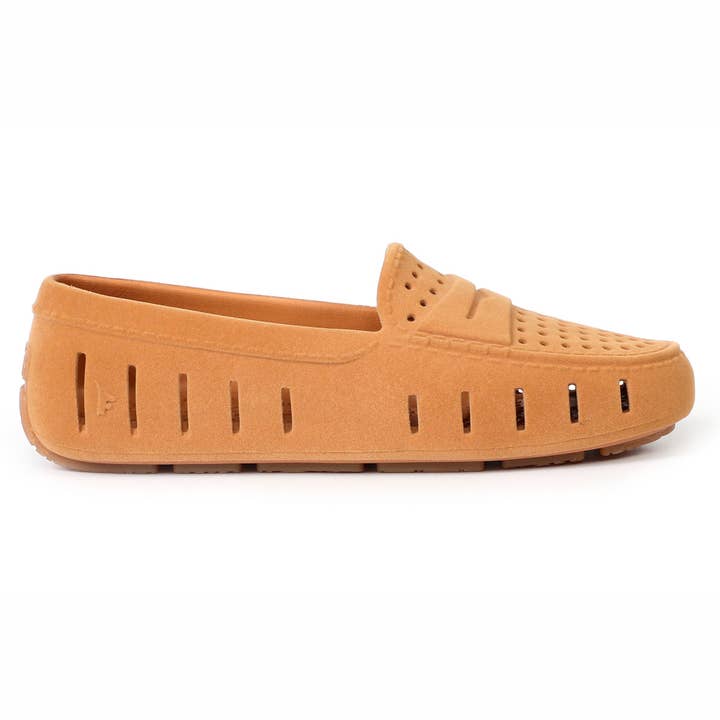 WOMENS COGNAC VEGAN SUEDE POSH 3.0 for wholesale by Floafers