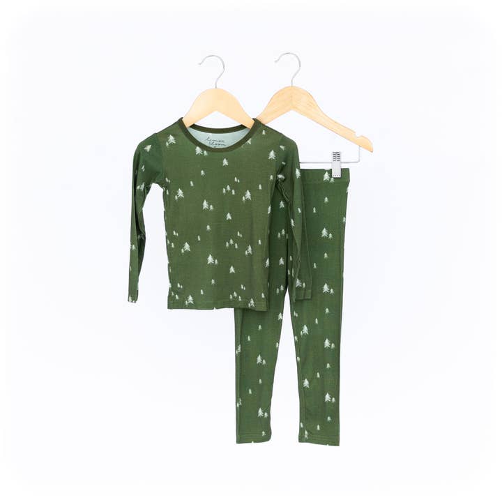 Woodland Printed Long Set for wholesale by Lemon and Loom