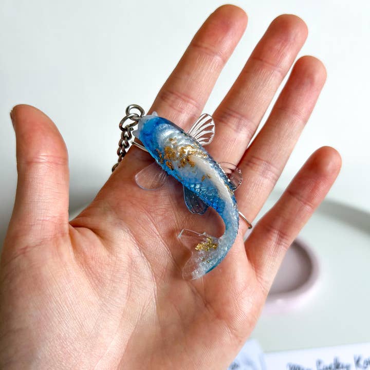 Moonieshandmade – wholesale Keychain – Women's – Koi Keychains, Fish Keyring, Koi Carp Keychain2