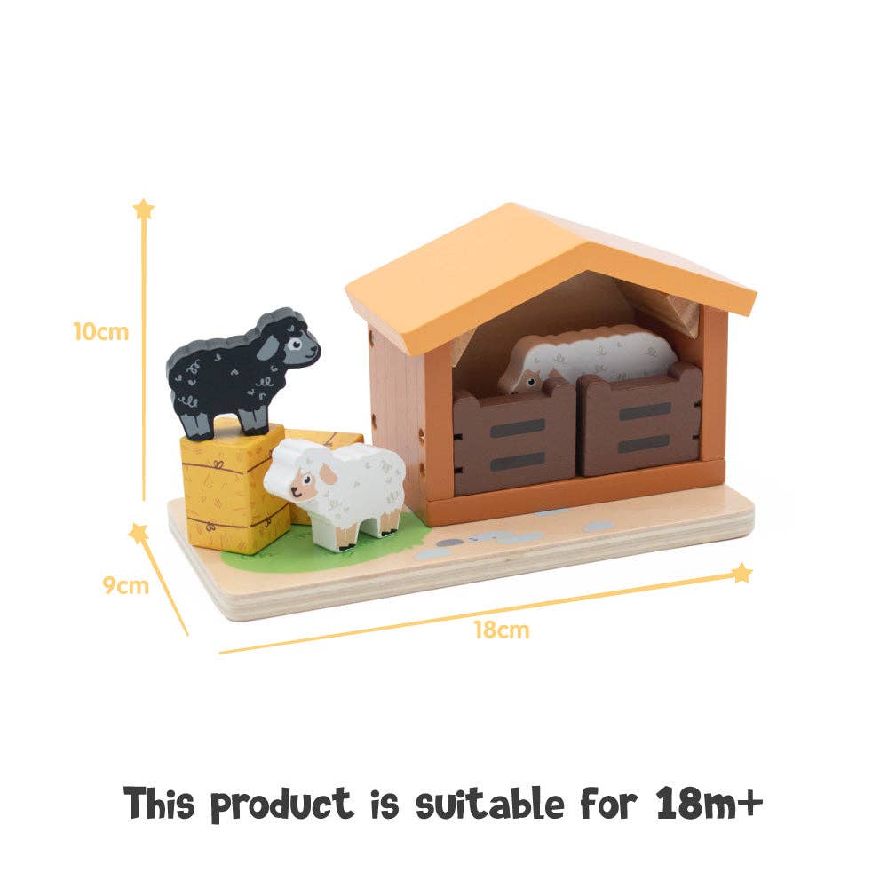 Inside Out Toys – wholesale Toy set – Kids – Lambing Shed Set6