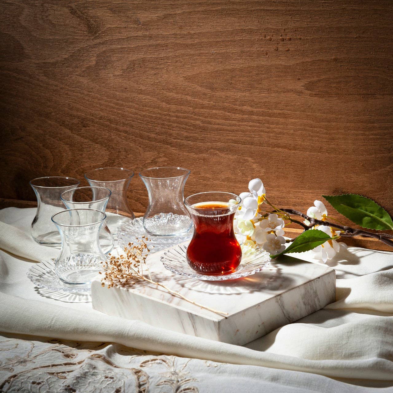 Hakan – Engroshandel Tesæt – Pasabahce Aurora 12-delt tyrkisk tesæt, 155 ml7