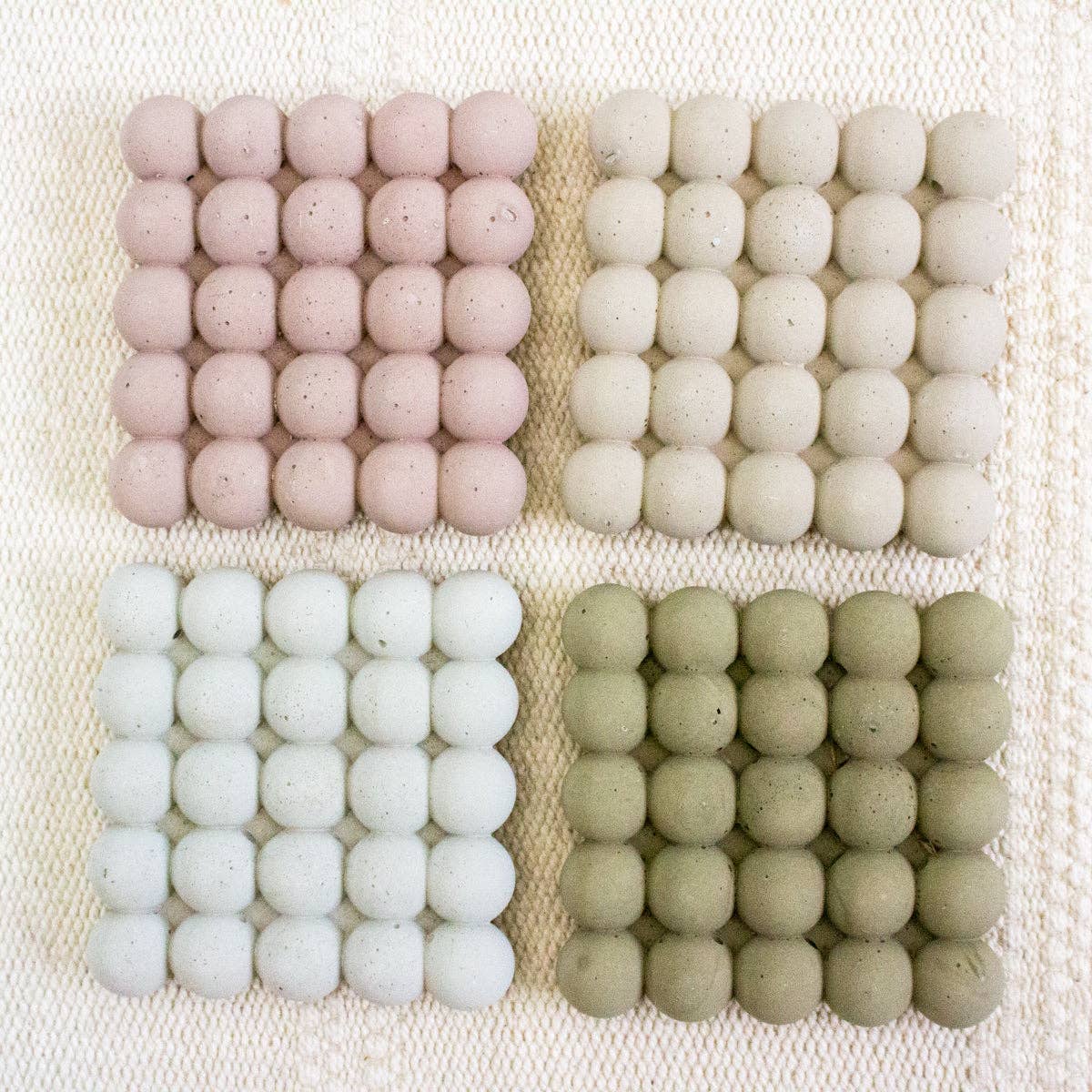 Moderniche - Wholesale Coasters - (Set of 4) Bubble Coaster | Unique Table Top Dining Decor8