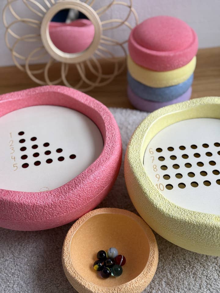 Piastre di attività numeriche (Stapelsteine) per la vendita all'ingrosso da parte di MomsCrew