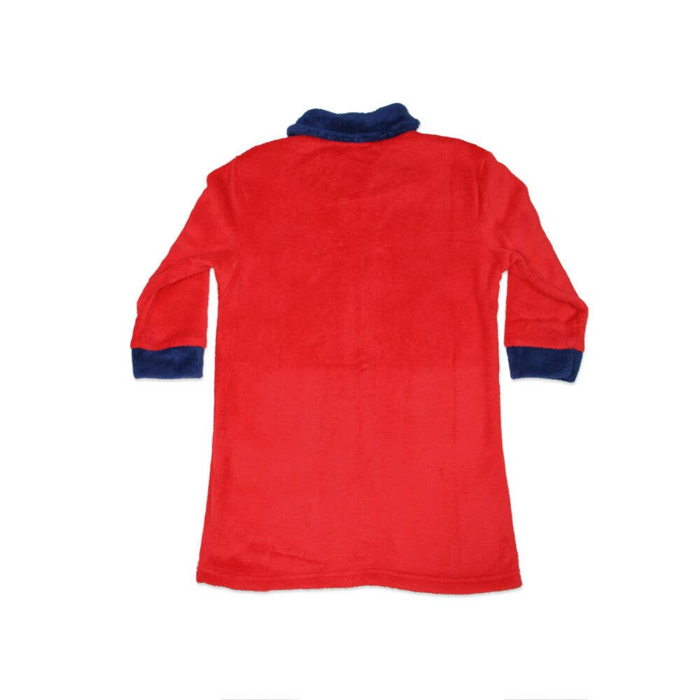 Evidence - Wholesale Robe - Kids - Kids Warm Robe - Coral - Spiderman - Red - 981