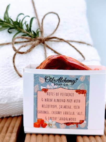 Brazilian Crush Artisan Cold Process Soap/ Palm Oil-Free/ Ve for wholesale by Oil & Alchemy Soap Co.