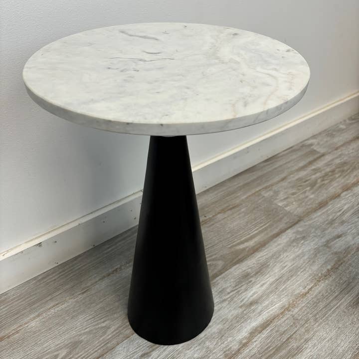 Lg Round Marble Table 13.5"Dia for wholesale by BIDKhome