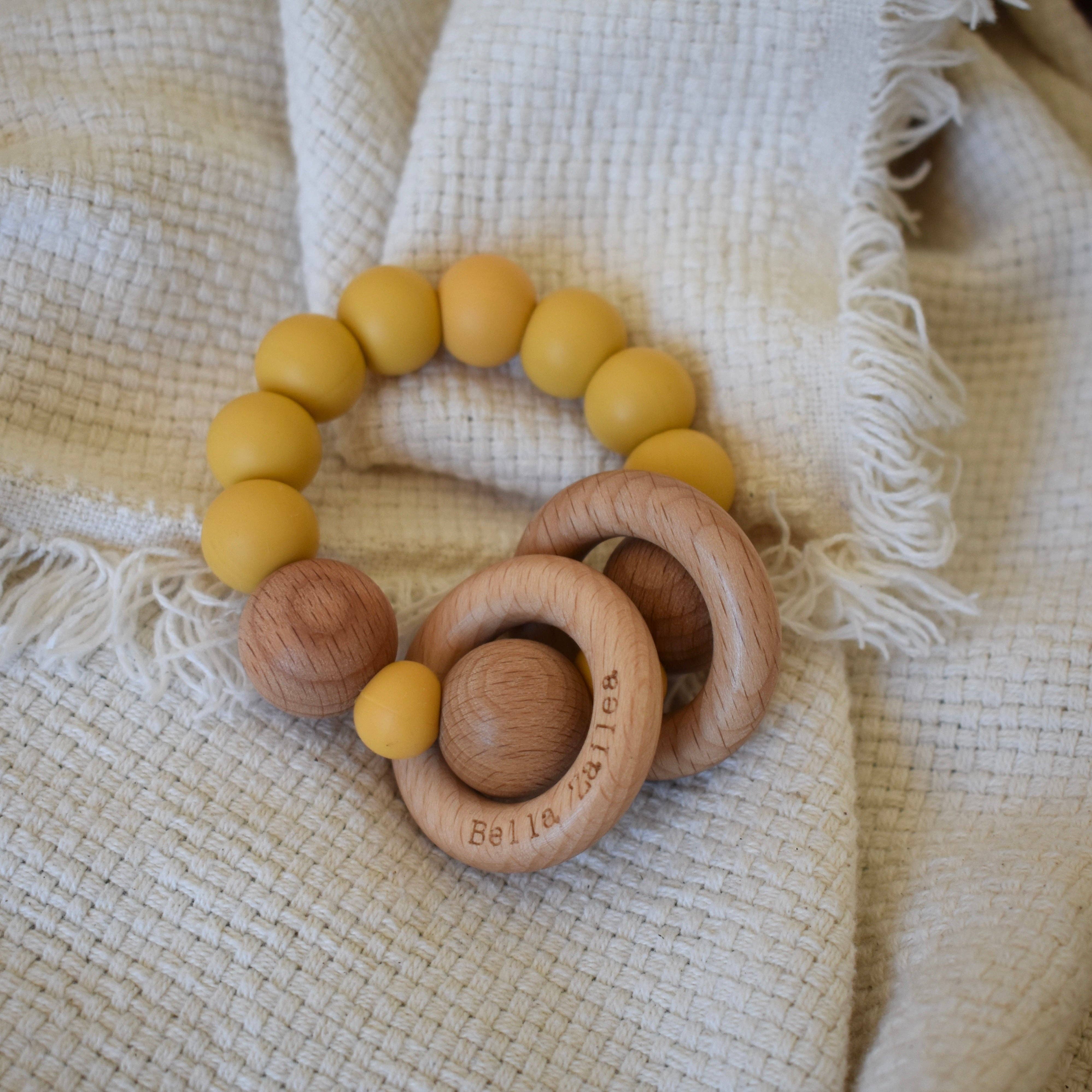 Bella Zailea - Vente Anneau de dentition sans clip – bébé - Anneau de dentition Hochet10