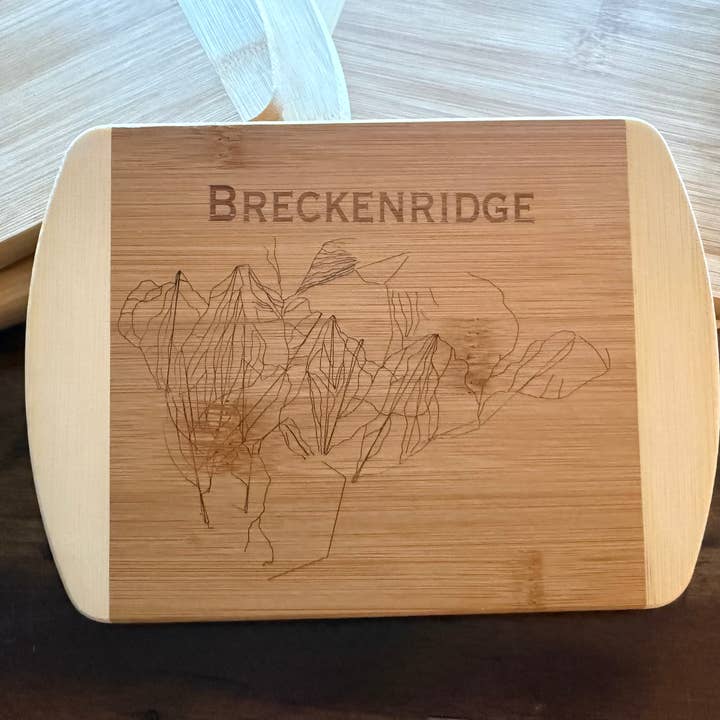 Breckenridge Small Bamboo Cutting Board 5.75x8" for wholesale by Parks Art Collection