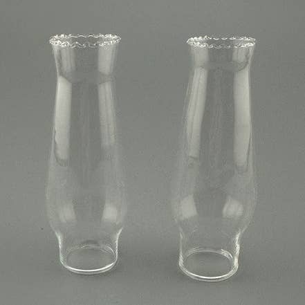 Reproduction of Antique Miniature Oil Lamp Glass Chimneys for wholesale by Albert Estate Ltd