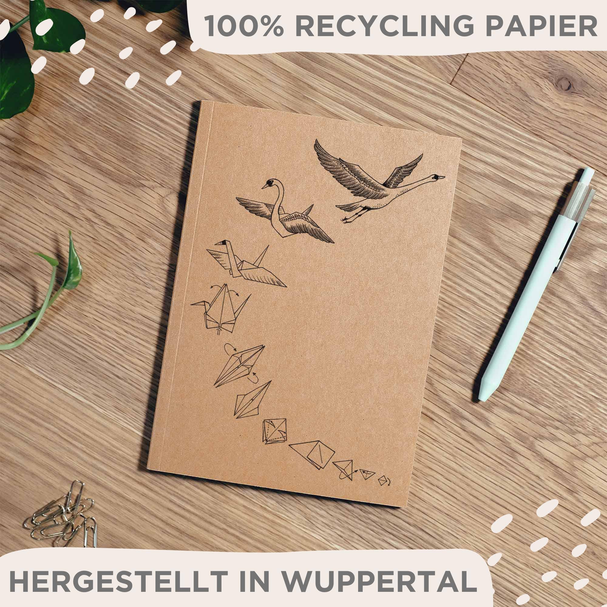 LIGARTI - Vente Cahiers - Carnet - cygne origami4