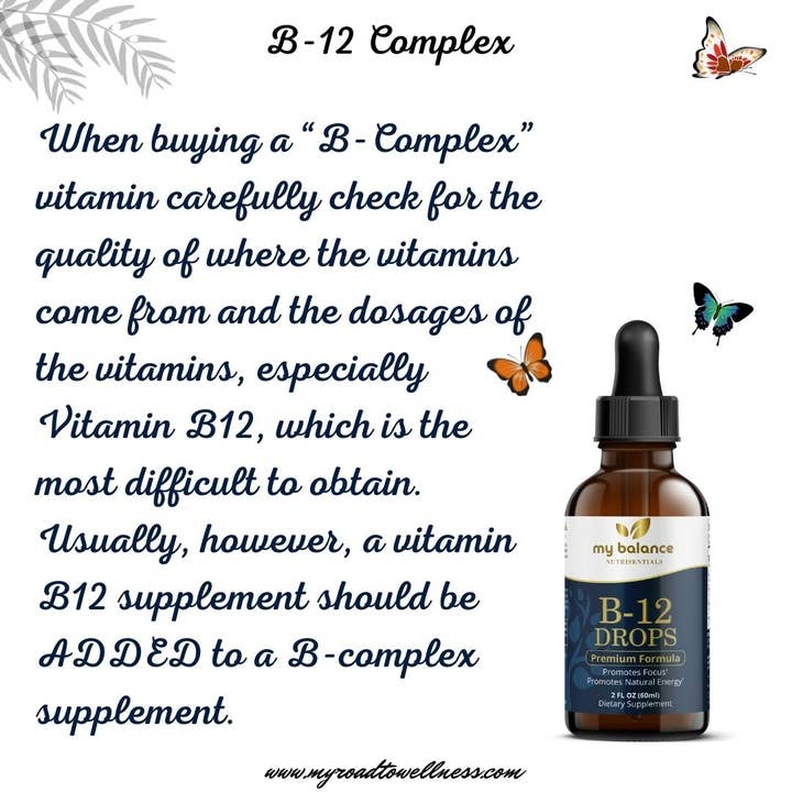 My Balance - Wholesale Oral Supplement/Vitamin - B-12 Complex Drops