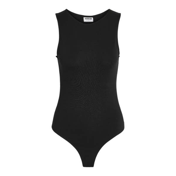 Body à col rond à col rond de la marque Mikarin, taille S/L, tendance pour la vente par Noisy May