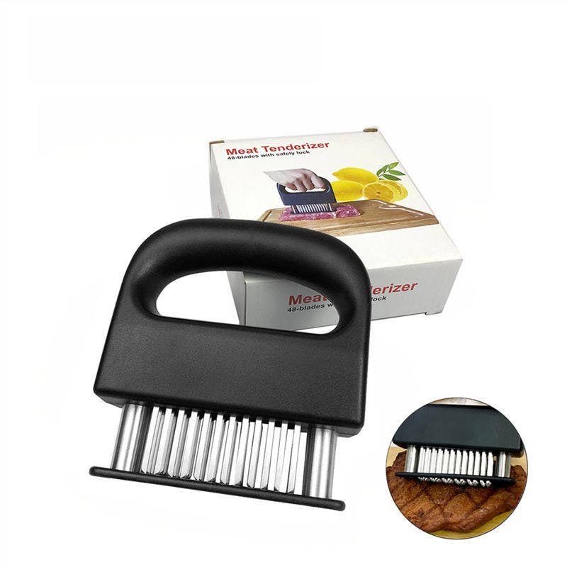 VIGOR - Wholesale Kitchen tool/gadget - Meat Tenderizer Tool with 48 Stainless Steel Needle Blades6