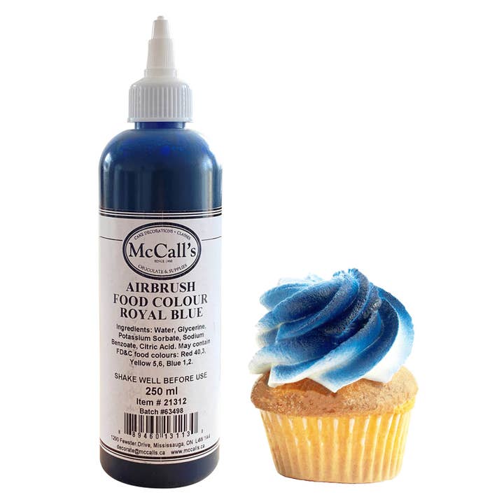 AIRBRUSH COLOR ROYAL BLUE 8 oz / 250 ml for wholesale by McCall's