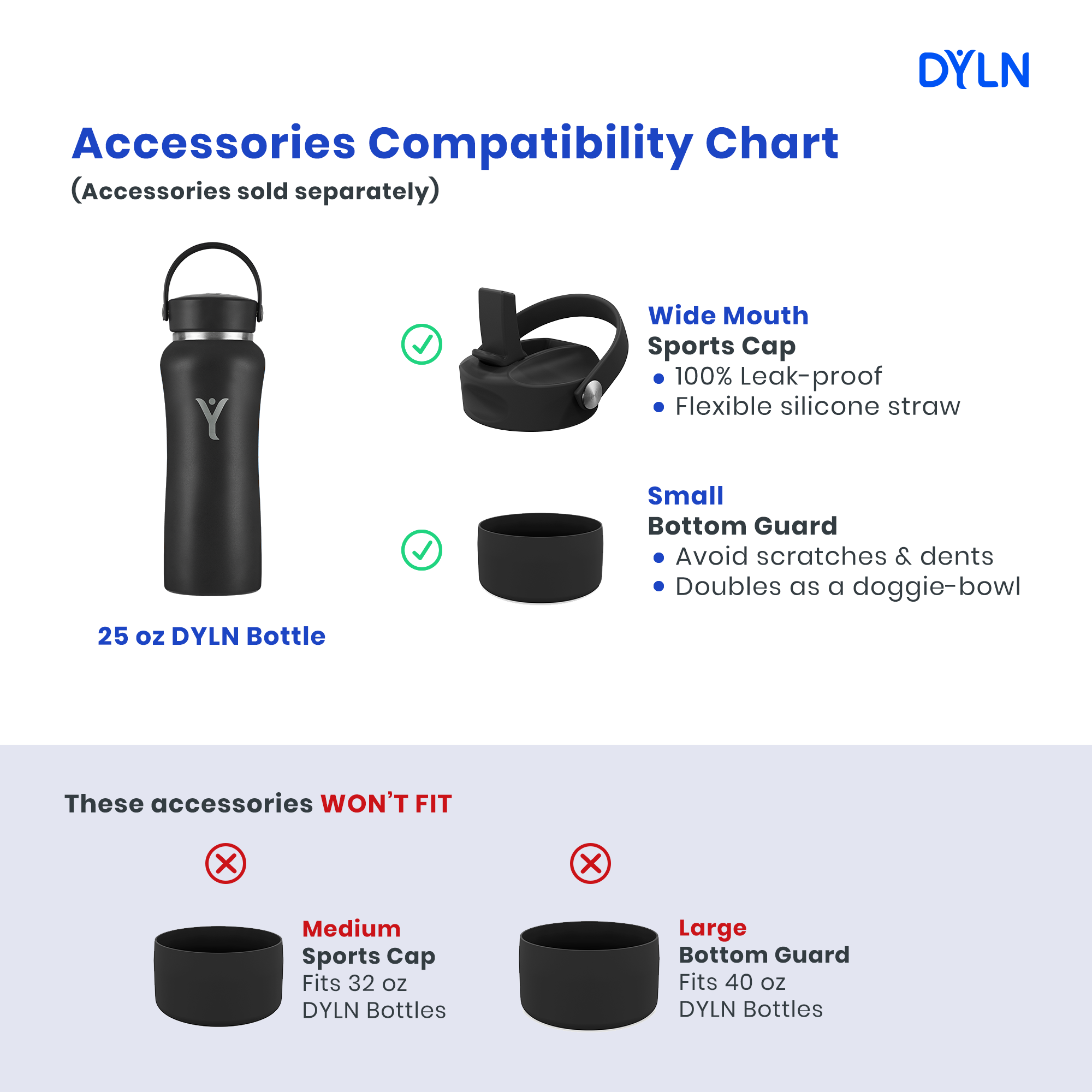 DYLN - Wholesale Water Bottle - DYLN 25 oz Water Bottle | Hydrogen-rich Alkaline Water4