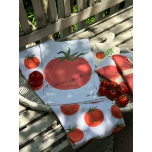 Bebe Blu Designs, LLC - Wholesale Tea Towel - Tomato Tea Towel, Cooks Gift, Gardeners Gift, Kitchen Staple6