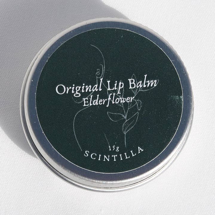 Elderflower Lip Balm for wholesale by Scintilla