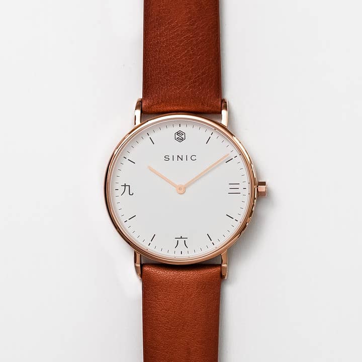 SPIRIT - Roségold | Braun | 32mm für den Großhandel von SINIC