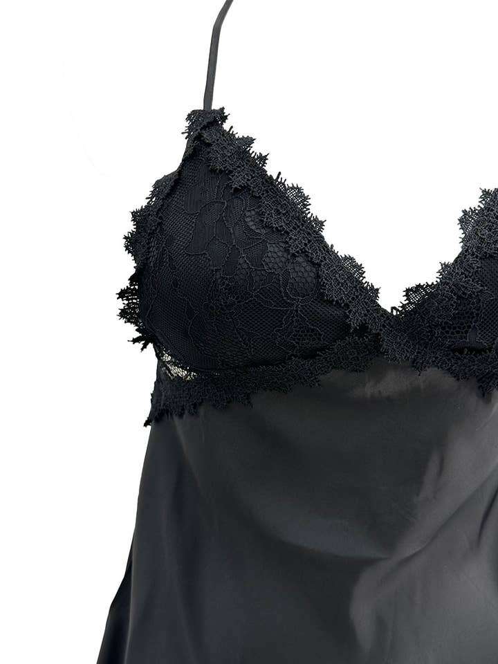 Assorted Pyjama Dress with thin straps and bathrobe/N36501 for wholesale on Faire1