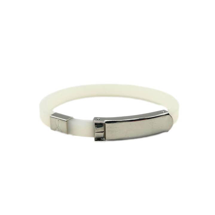 UNTIL THERES A CURE FOUNDATION - Venta al por mayor Brazalete - Pulsera de gelatina Until There's A Cure11