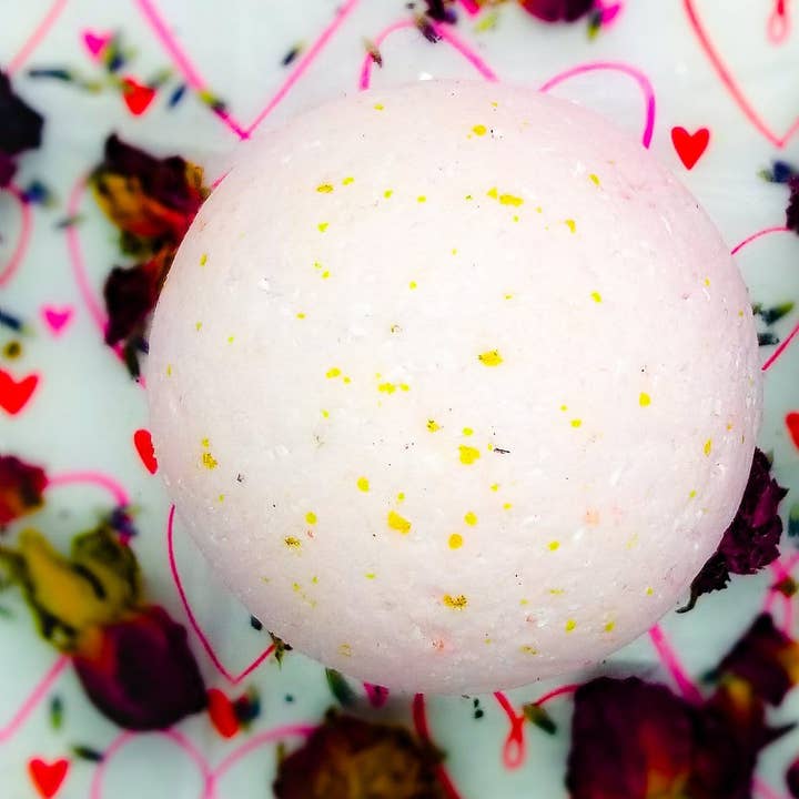Floral Dance Bath Bomb for wholesale by Twinsy Bath Bombs LLC
