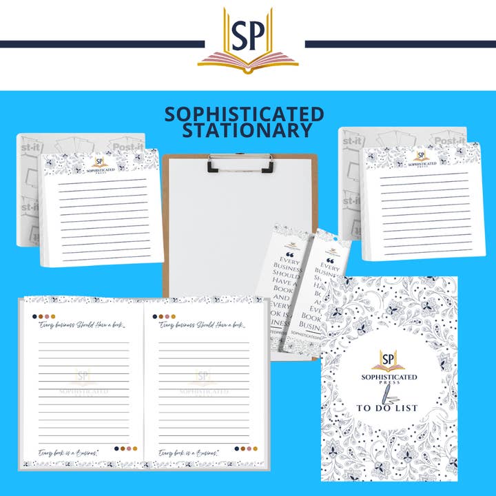 SP STATIONARY for wholesale by Sophisticated Press LLC