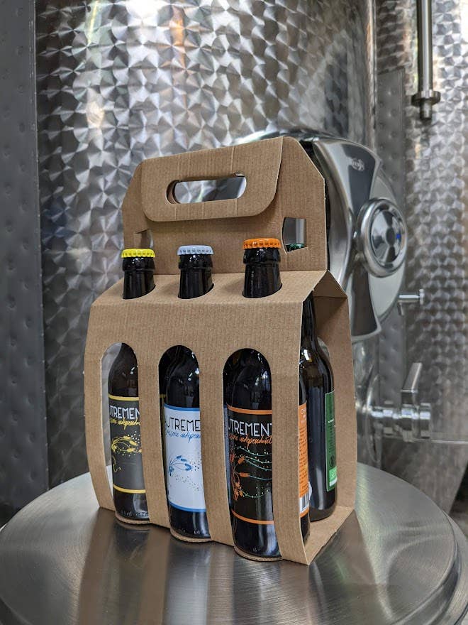 Brasserie Autrement - Wholesale Beer - Six-pack suitcase to give away - 6 33cl organic beers4