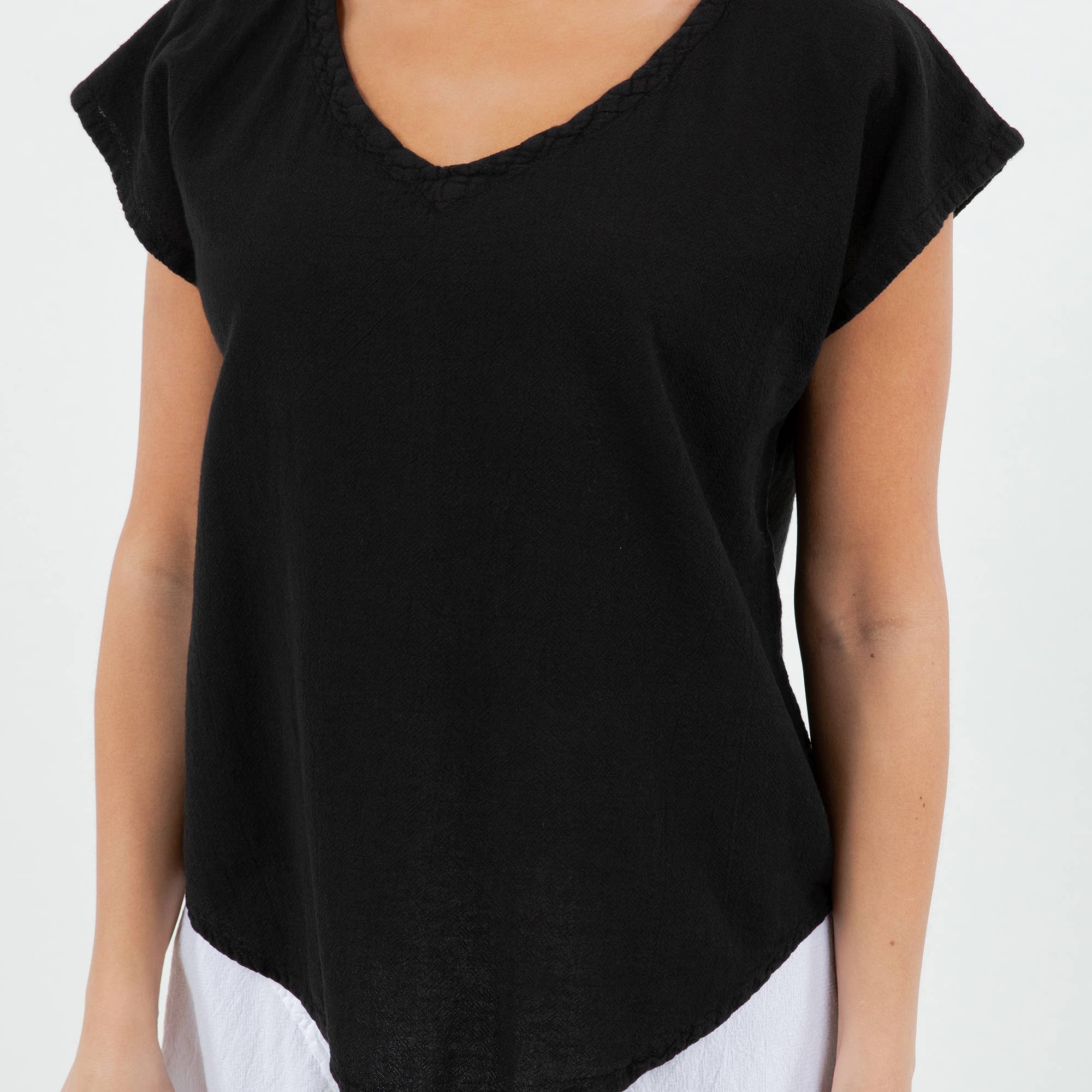 Cottonways – Großhandel Bluse – Damen – Meagan Top aus 100% — perfekte Mullgarmgarnitur aus Baumwolle8