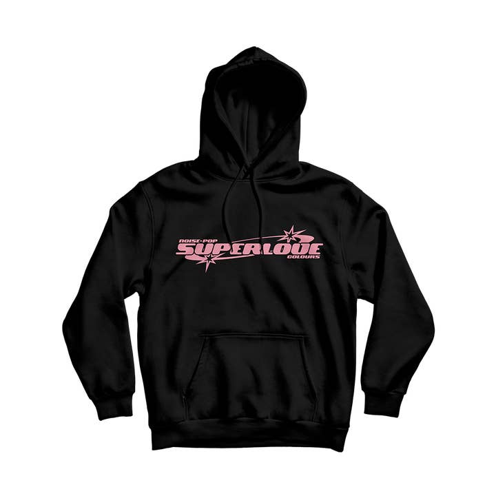 Y2K Sort Hættetrøje for engroshandel hos Rude Records