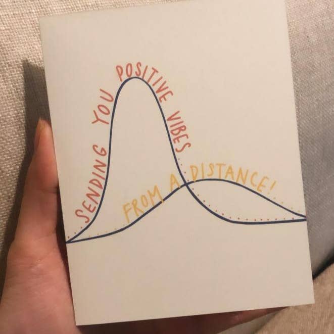 Coronavirus COVID-19 Social Distancing Card for wholesale by Kokocards