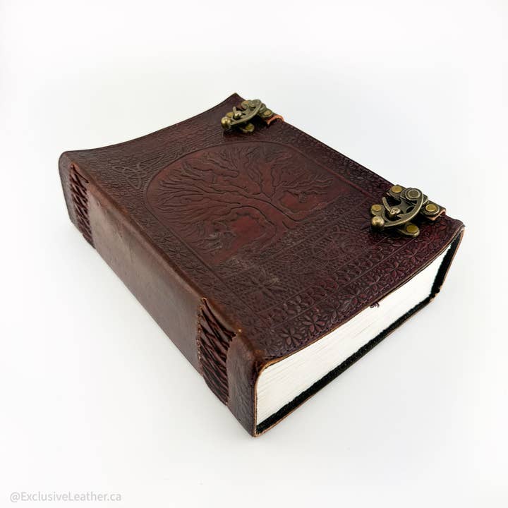 Exclusive Art Inc - Wholesale Journal/Diary - Tree of life Leather Journal - Large
