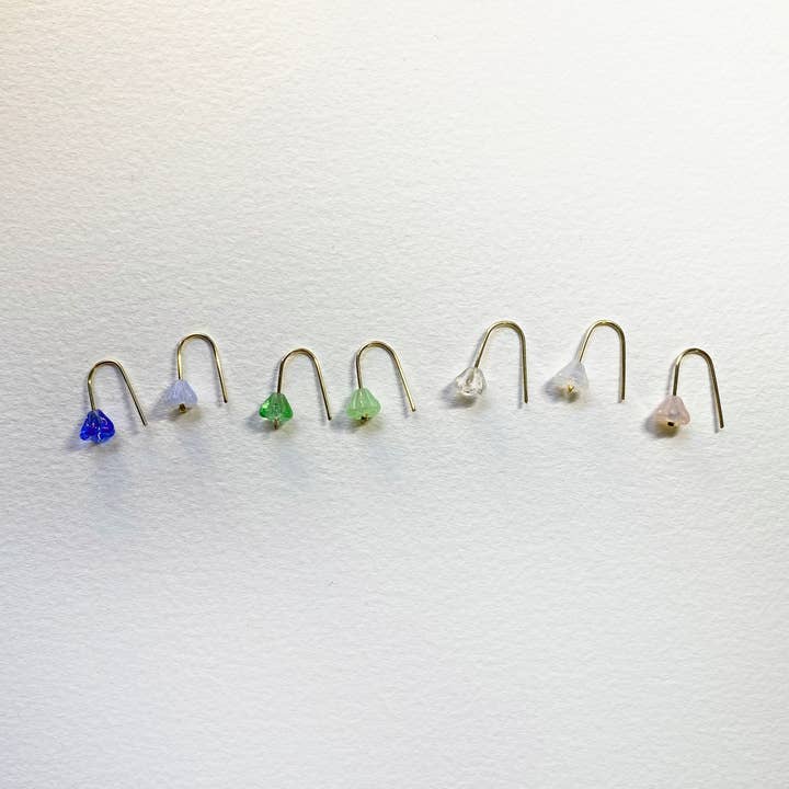 Damp pin øreringe for engroshandel hos month day year jewelry