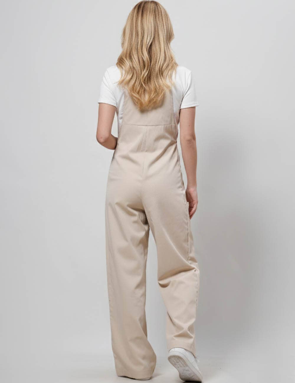 Sweetkama - Wholesale Overalls - Women's - Solid Color Botton Strape Overalls Daily Jumpsuit SKJ235729