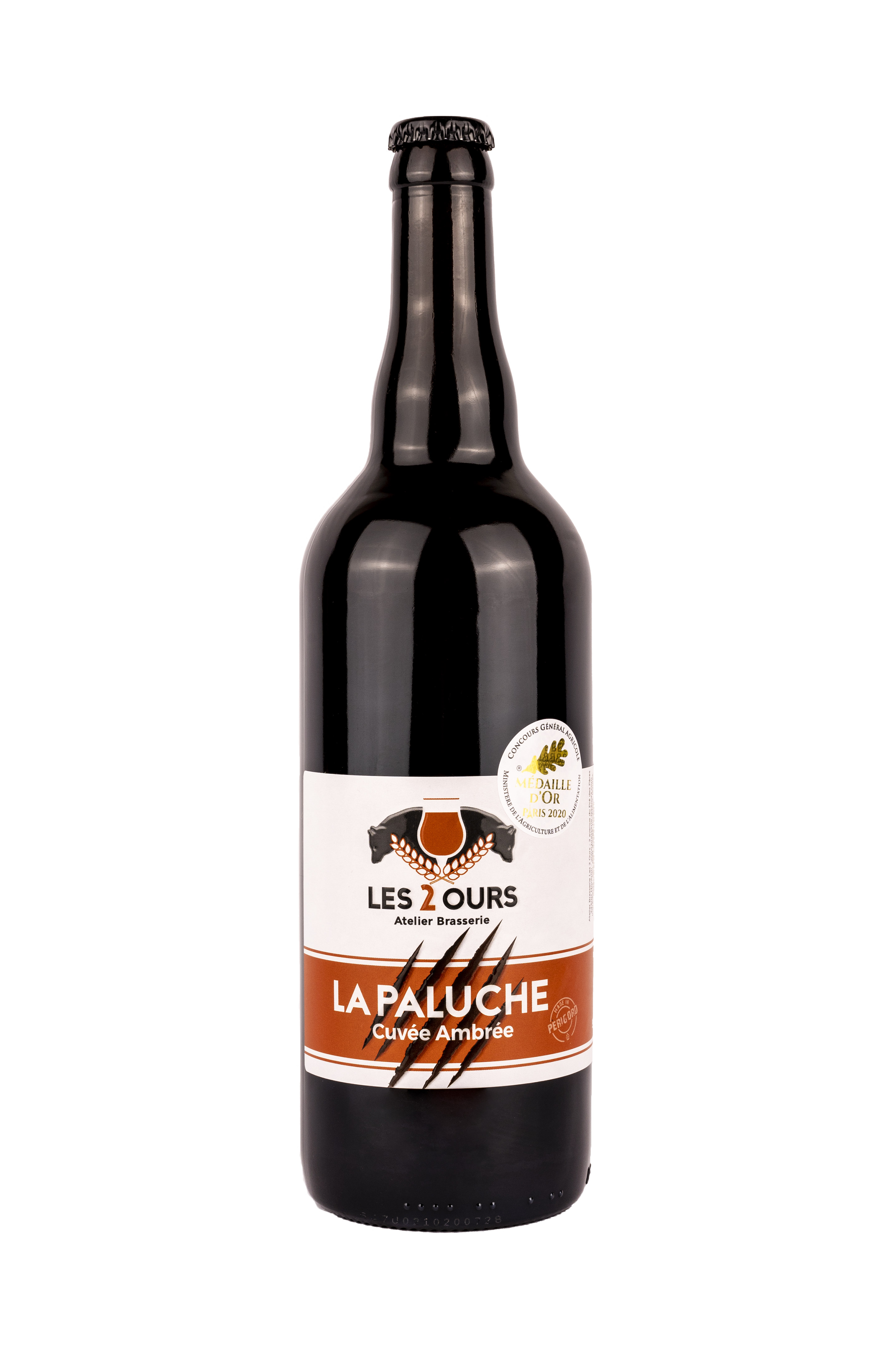 Brasserie Les 2 Ours – Großhandel Bier – La Paluche - Red Ale Bier / Ambrée - 100% COCORICO1