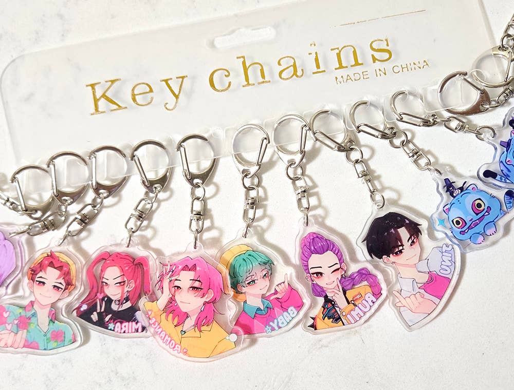 anbfashion – wholesale Keychain – Women's – K-pop Demon Hunter Keychain KPOP Rumi Mira Zoey5