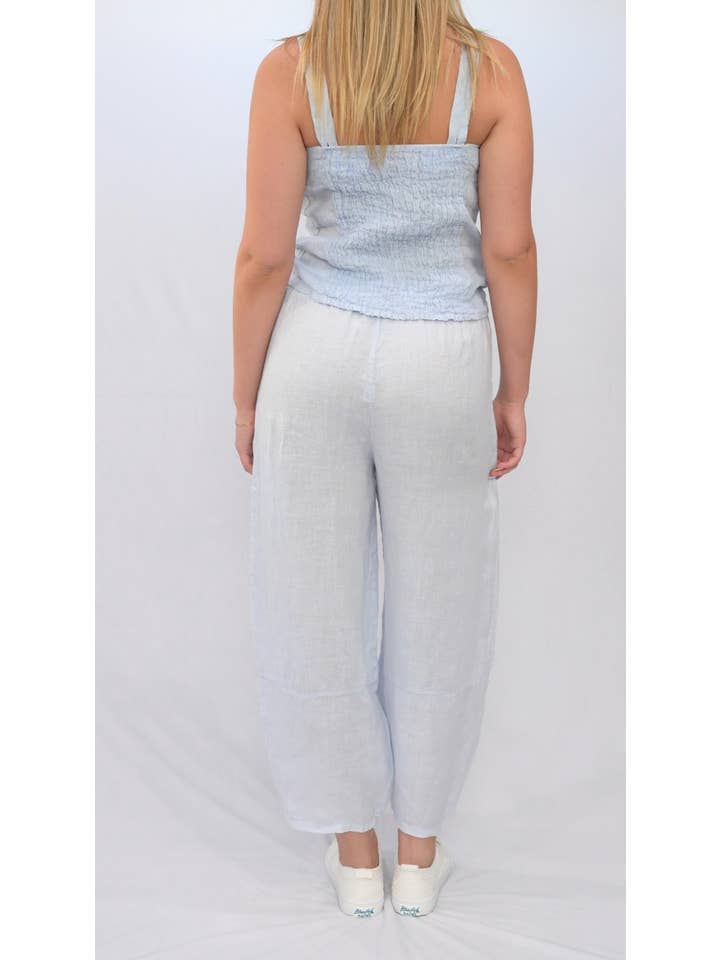 Merci Marie - Wholesale Pants - Women's - Linen Barrel Pants19