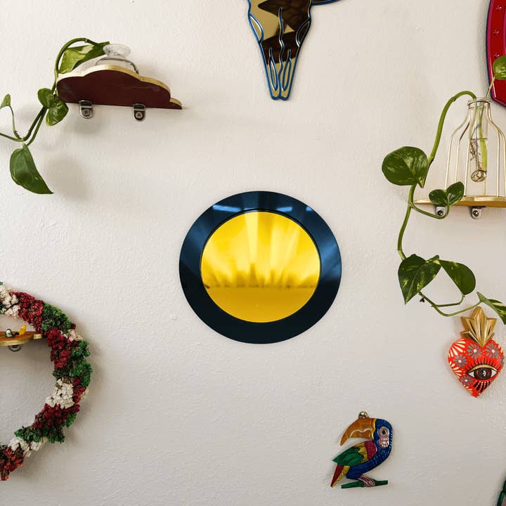 CirclePop Colored Mirror: Y2K Circle Acrylic Gallery Wall Hanging Decor for wholesale by MirrorPop