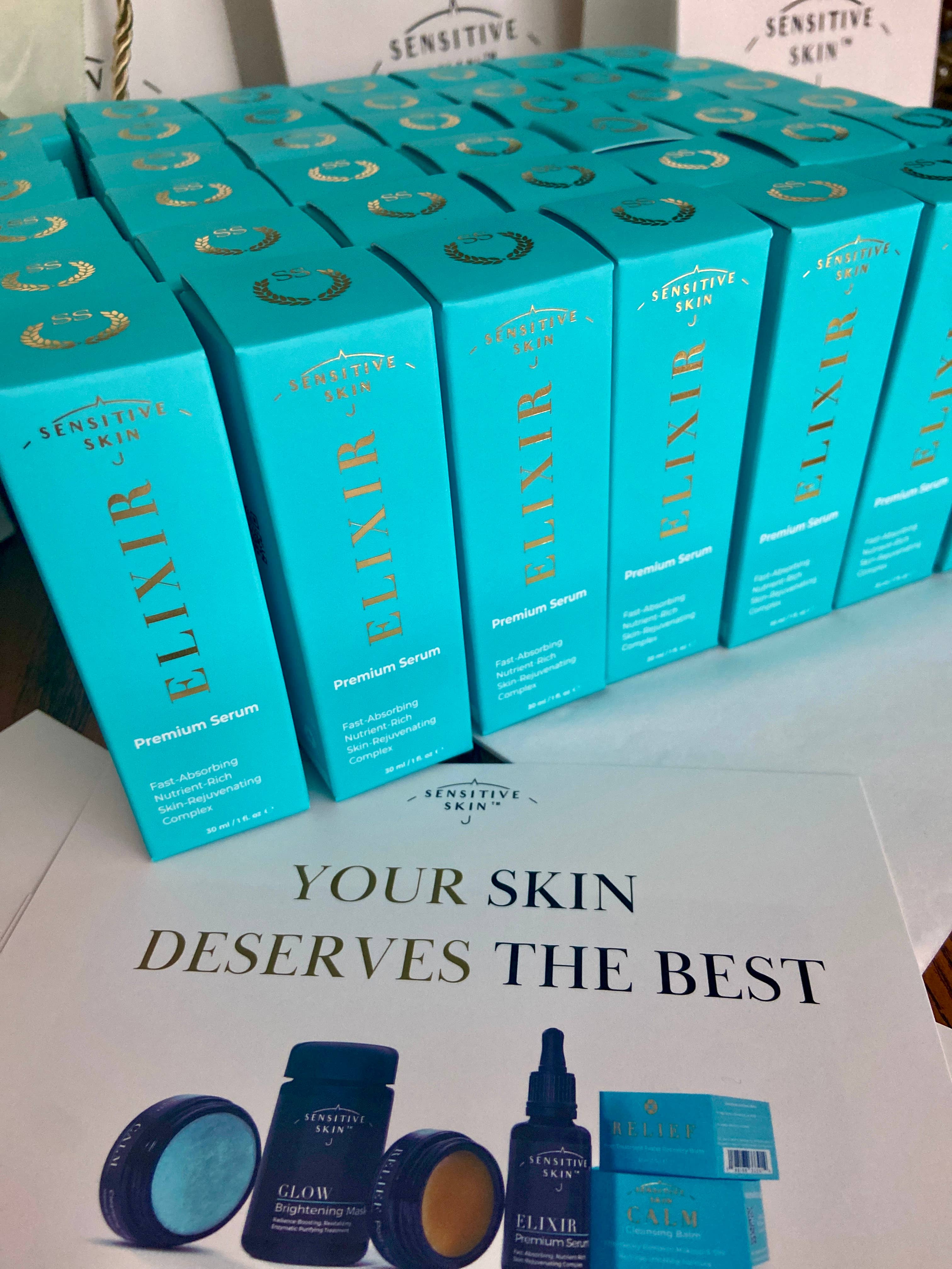 SENSITIVE SKIN Brand - Wholesale Facial Serum/Concentrate - ELIXIR, Premium Serum - Retinol Alternative, 30 ml9