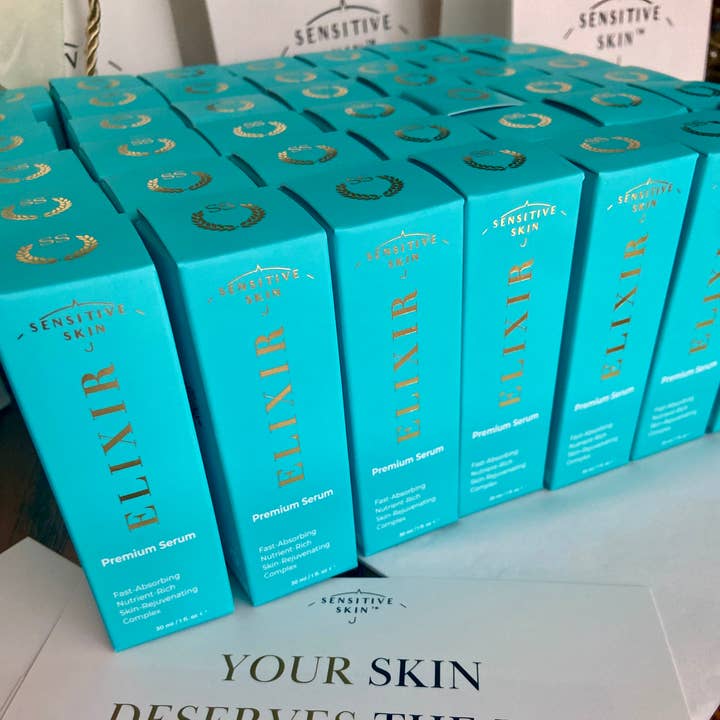 SENSITIVE SKIN Brand - Wholesale Facial Serum/Concentrate - ELIXIR, Premium Serum - Retinol Alternative, 30 ml9