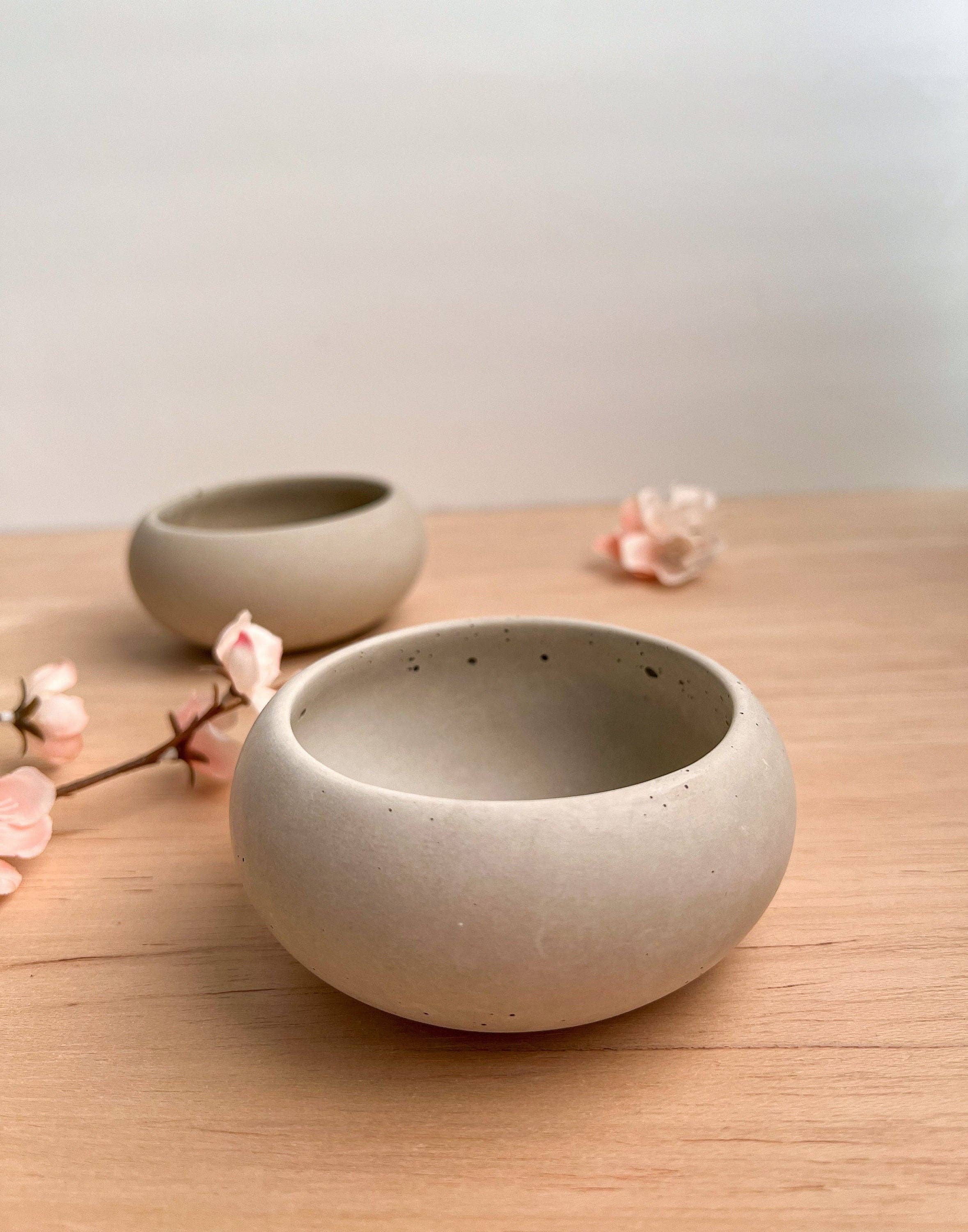 Minimal Loot Design - Wholesale Sieradenschaaltje - Kleine betonnen schaal, minimalistische decoratieve schaal als ringhouder en bewaarbordje0