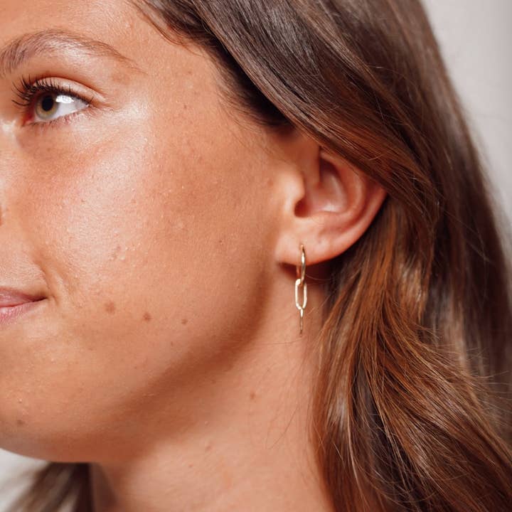 Kenna Linked Hoops for wholesale by Fathered