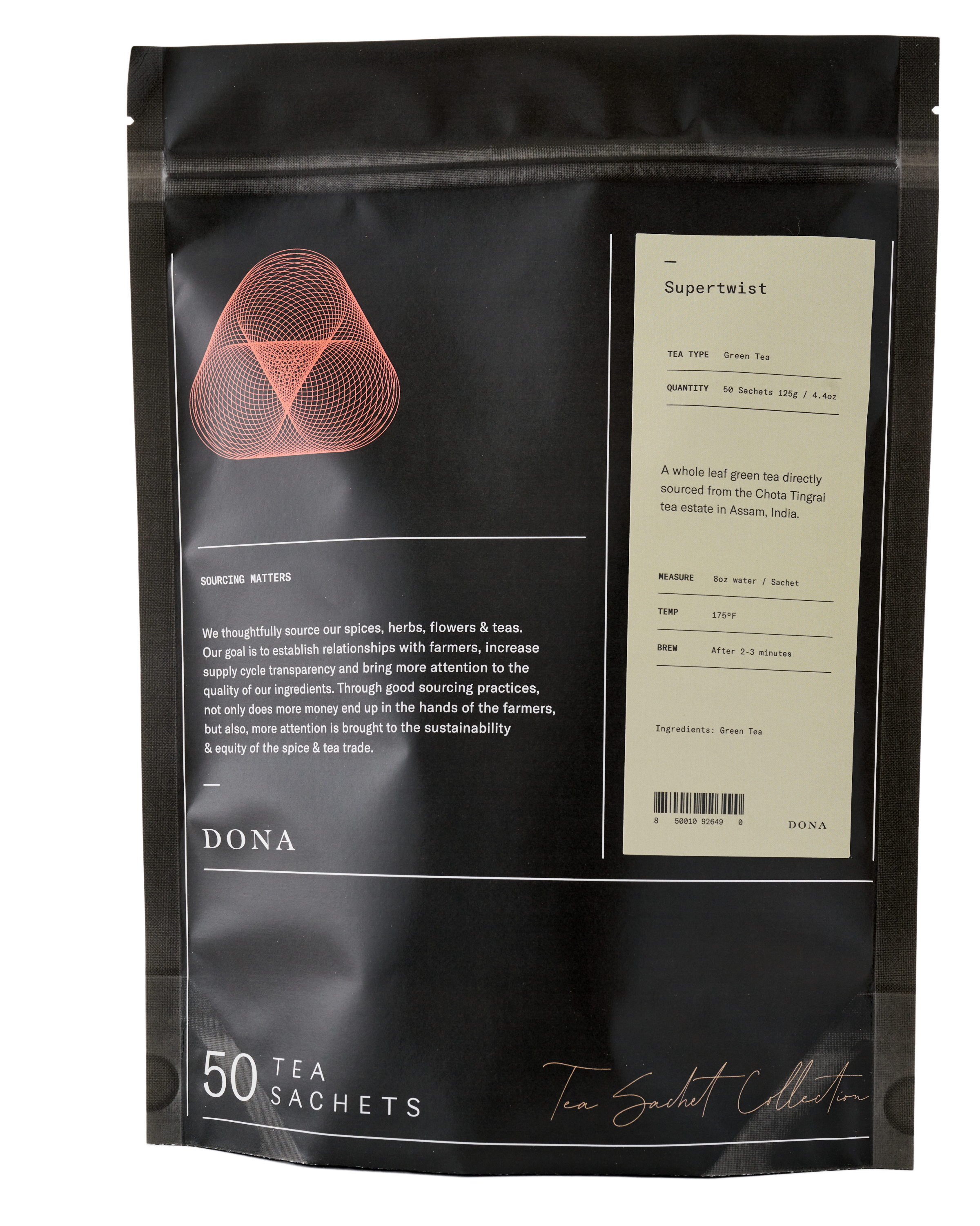 DONA - Vente Sachets de thé - Sachets de thé vert en vrac (50 unités)5